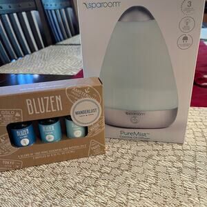 Sparoom misting diffuser with essential oils NEW